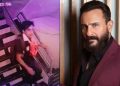 Saif Ali Khan's Attacker Seen on CCTV in Building Staircase