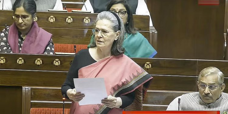 Sonia Gandhi on Waqf Bill