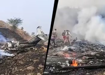 Ajit Pawar plane crash at Baramati airport during landing attempt