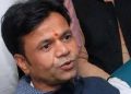 Rajpal Yadav arrives at Delhi High Court during bail hearing in cheque bounce case