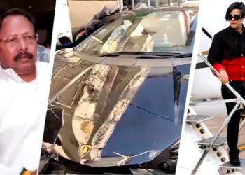 Kanpur Lamborghini crash on VIP Road involving Shivam Mishra