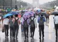 Delhi weather today rain and cloudy skies after western disturbance brings cool temperatures