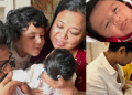 Bharti Singh and Haarsh Limbachiyaa reveal son Kaju Yashveer Singh Limbachiyaa face in vlog