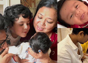 Bharti Singh and Haarsh Limbachiyaa reveal son Kaju Yashveer Singh Limbachiyaa face in vlog