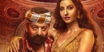 Nora Fatehi Teri Sarke song dance scene with Sanjay Dutt in KD The Devil