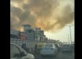 Palam building fire near Palam Metro Station as firefighters control multi-storey building fire in Delhi
