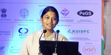 IAS officer Padma Jaiswal during her tenure in the AGMUT cadre