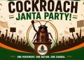 Cockroach Janata Party viral Instagram movement surpasses BJP followers on social media
